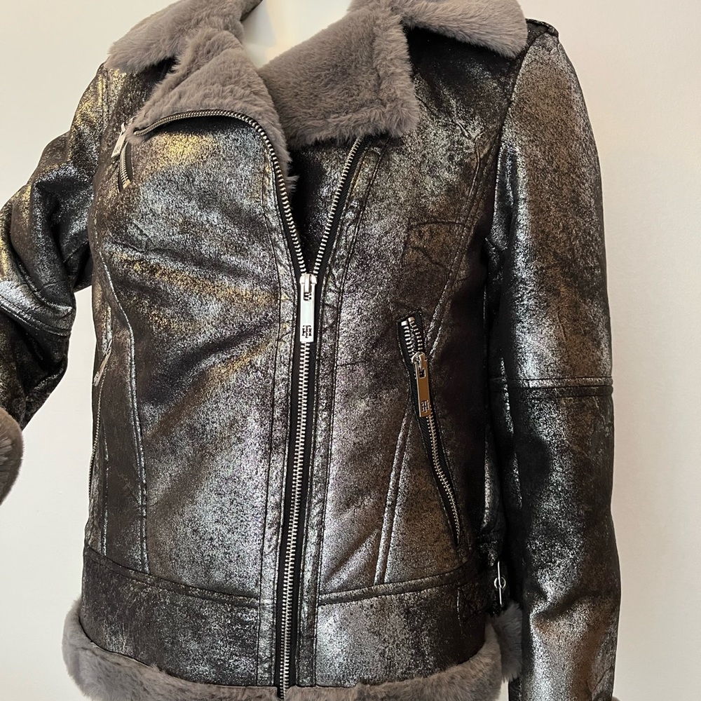 Tommy Hilfiger bomber jacket metallic